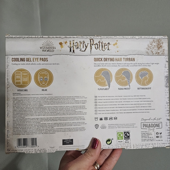 Harry Potter Beauty Relax Gift Set - Blue - Picture 2 of 2